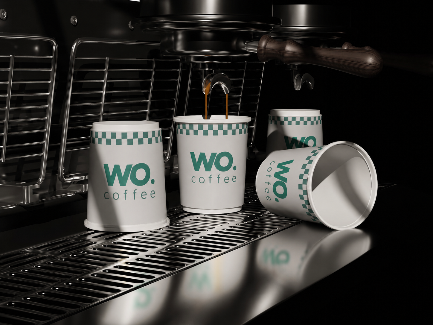 WO Coffee espresso bardakları