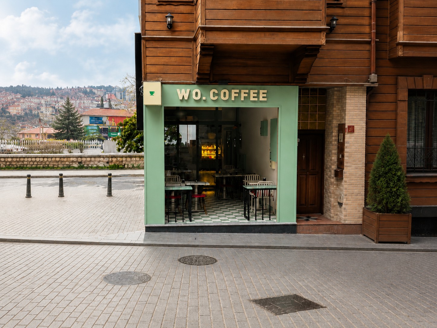 İstanbul'da WO Coffee Point dış cephe